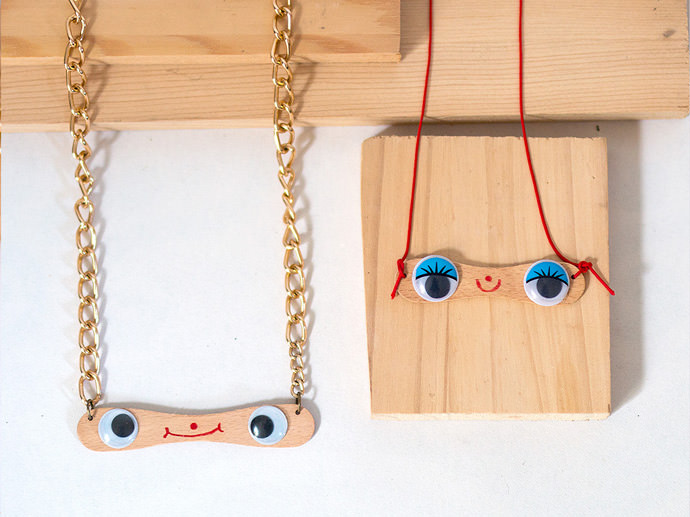 DIY Popsicle Stick Jewelry