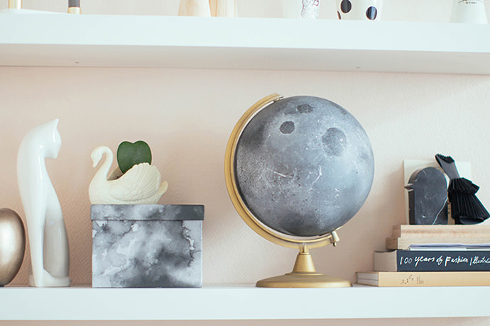 DIY Moon Globe