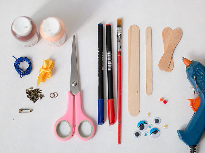 DIY Popsicle Stick Jewelry