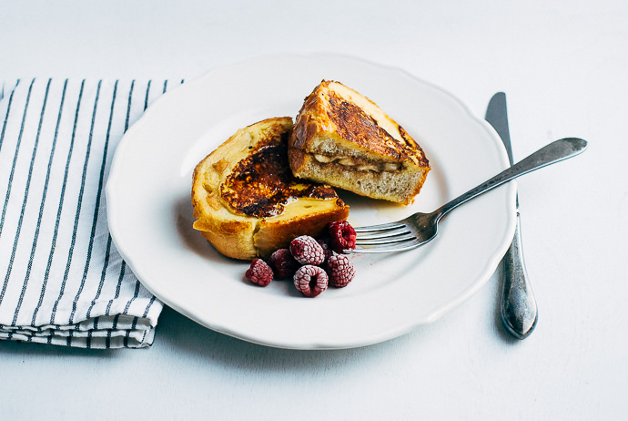 Recipe: Nut Butter and Banana Stuffed French Toast