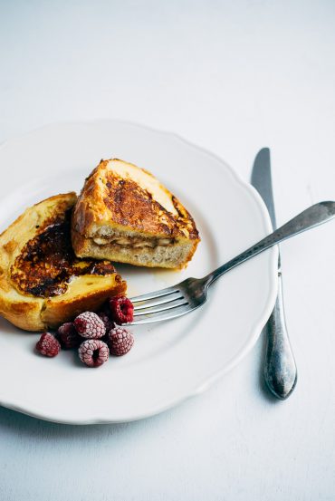 Recipe: Nut Butter and Banana Stuffed French Toast