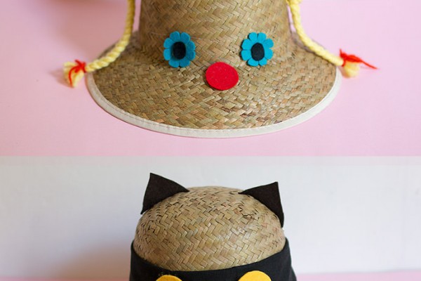 Funny Faced Sunhat DIY
