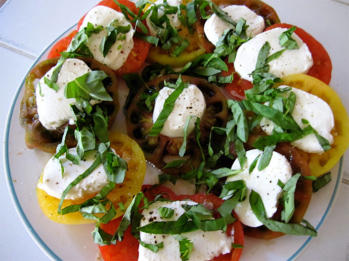 Healthy Recipes: Caprese Salad