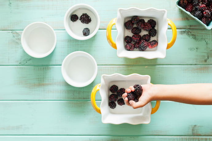 Blackberry Lime Clafoutis Recipe