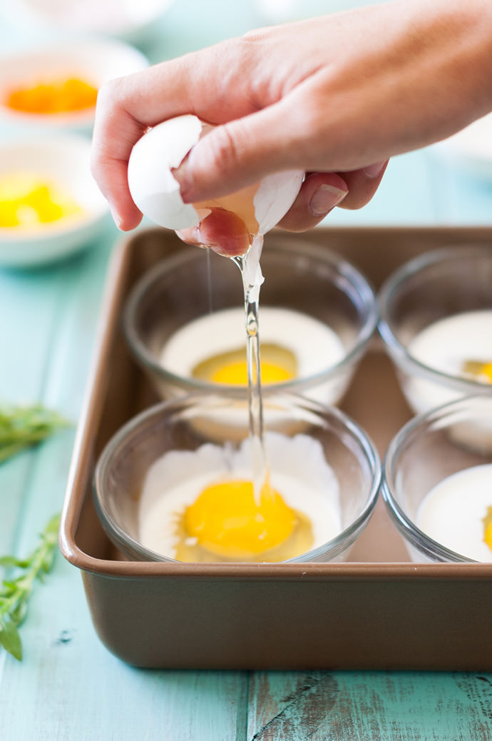 Garden Vegetable Baked Eggs