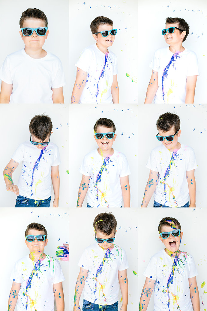 Throw Your Own DIY Paint Photoshoot
