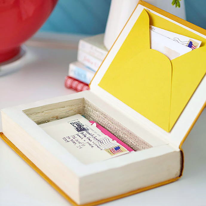 DIY Book Keepsake Box