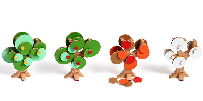 Cycle of Life modern wooden toy for kids