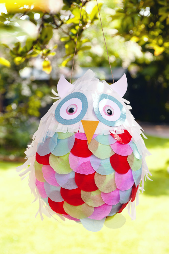 Ollie The Owl Piñata via Hobby Craft