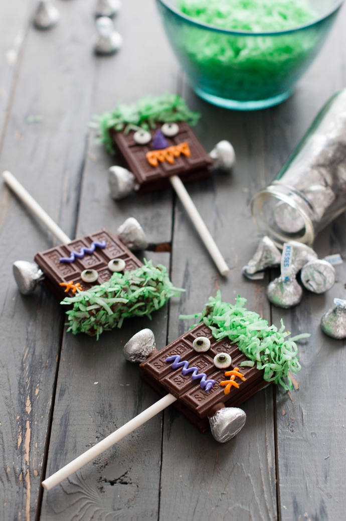 Chocolate Monster Pops