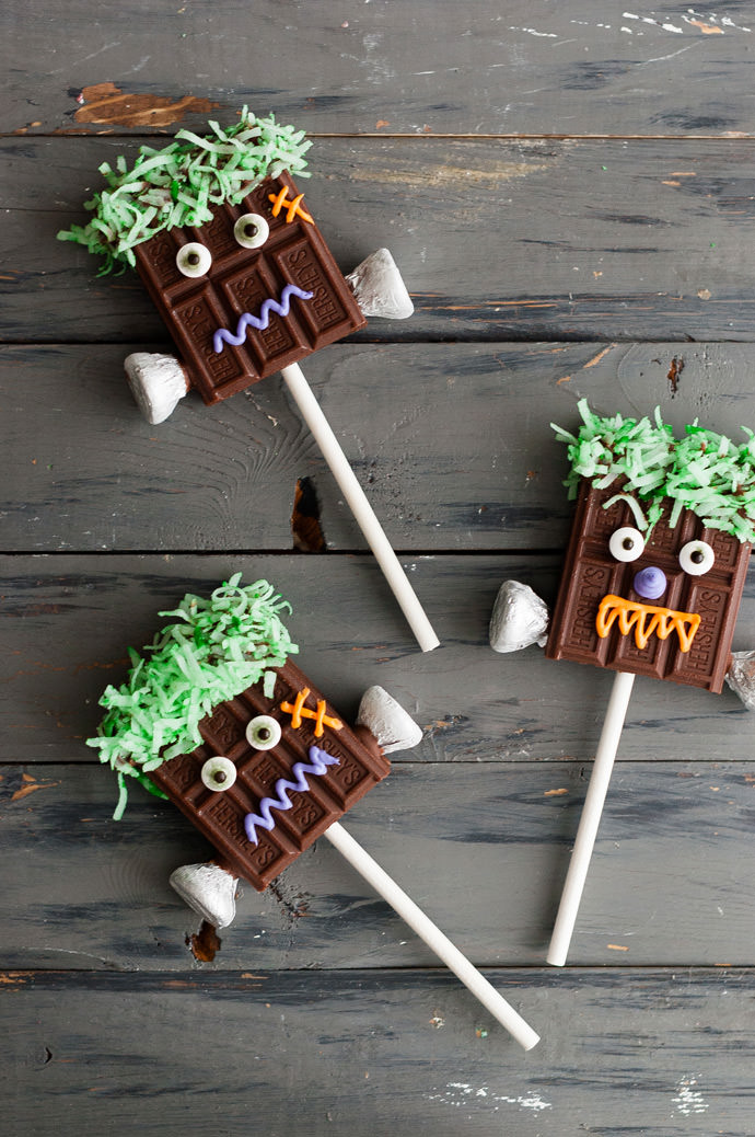 Chocolate Monster Pops