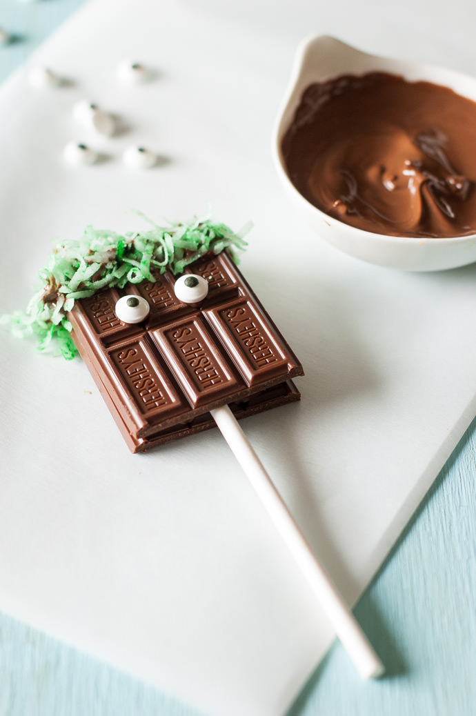 Chocolate Monster Pops