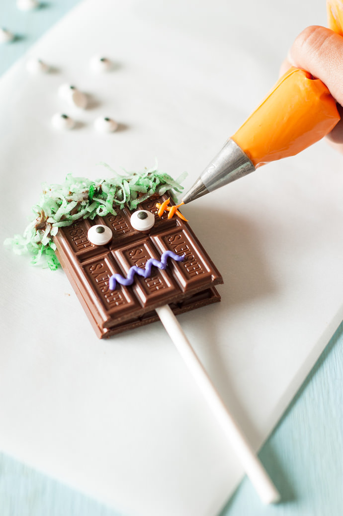 Chocolate Monster Pops