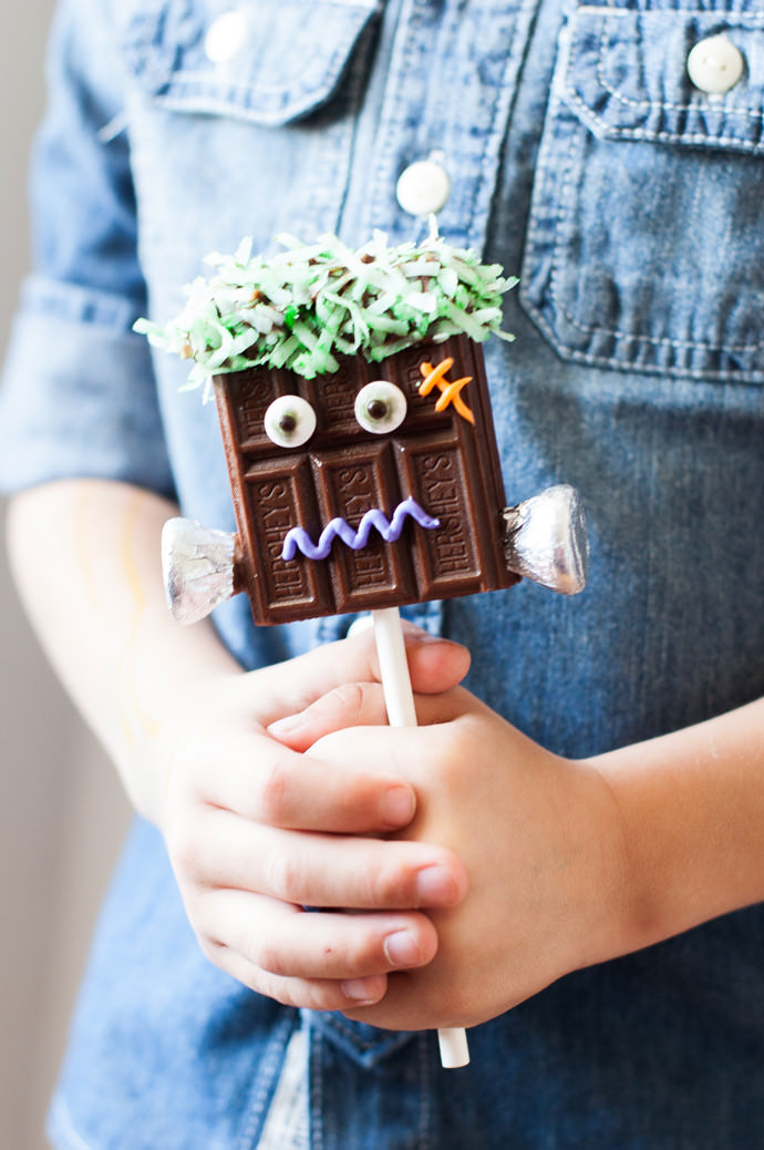 Chocolate Monster Pops