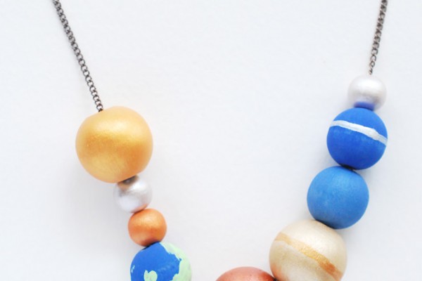 Make a Stellar Solar System Necklace