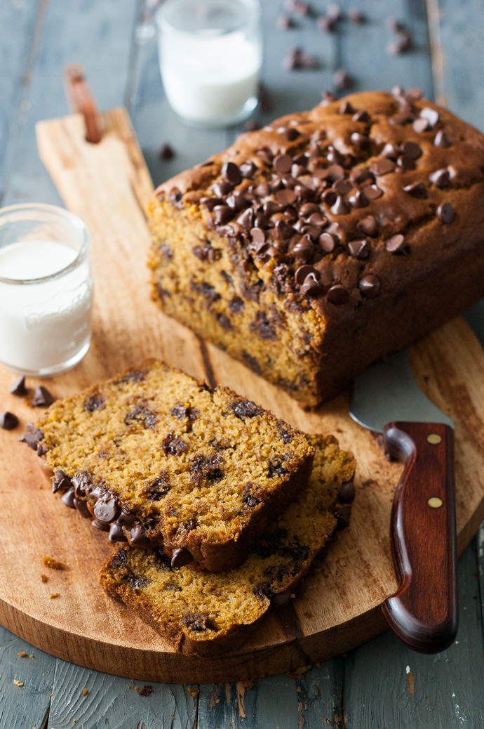 Recipe: Whole Wheat Pumpkin Chocolate Chip Bread