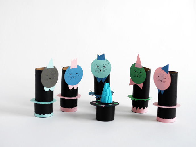 Toilet Paper Roll Dolls