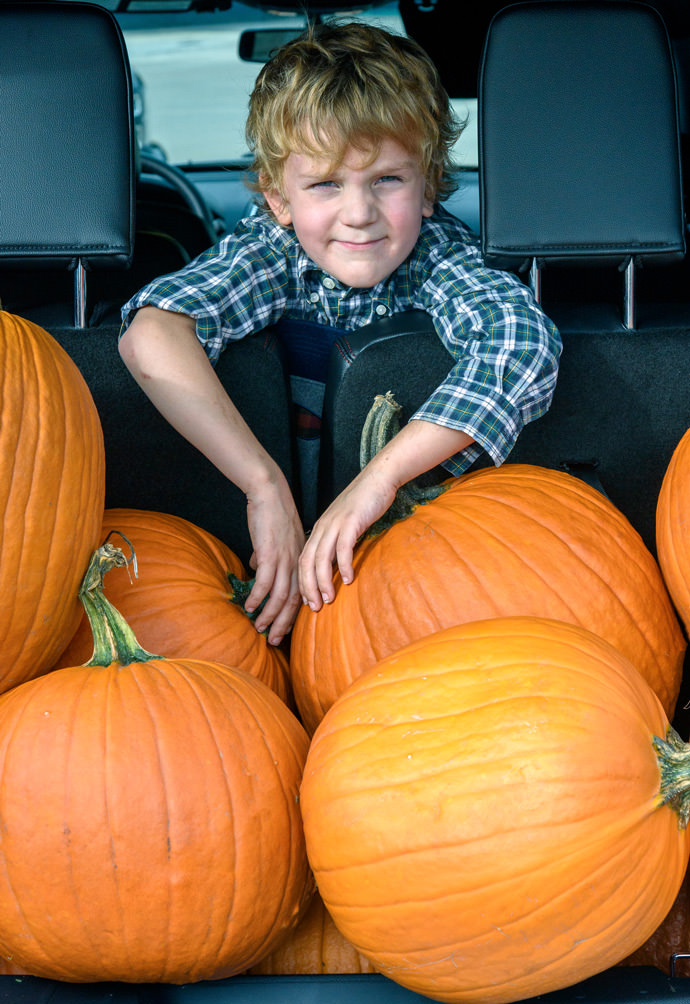 Our annual trip to the pumpkin patch