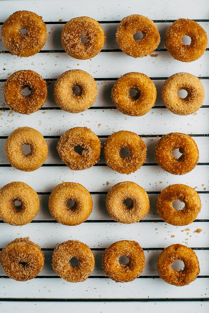 Recipe: Baked Apple Cider Mini Donuts