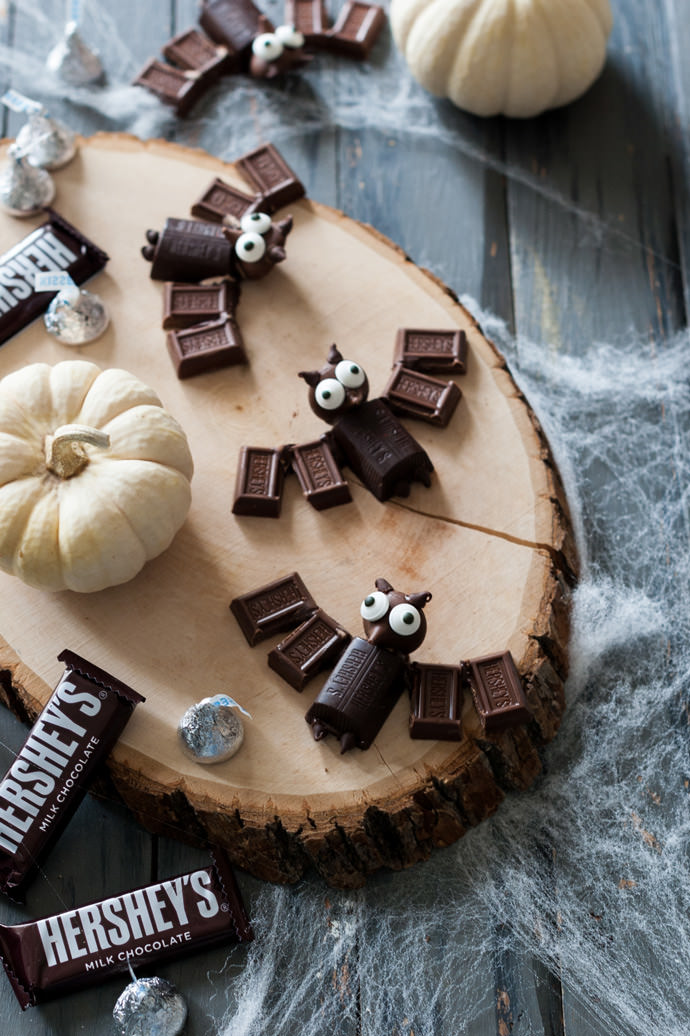 Mini Chocolate Bats