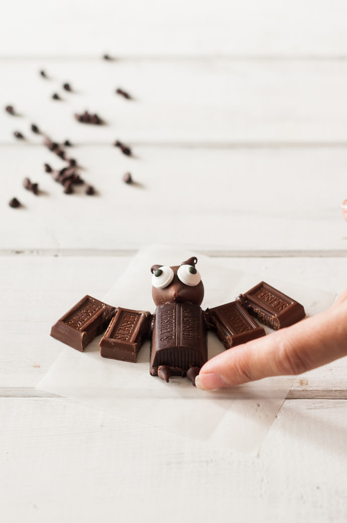 Mini Chocolate Bats