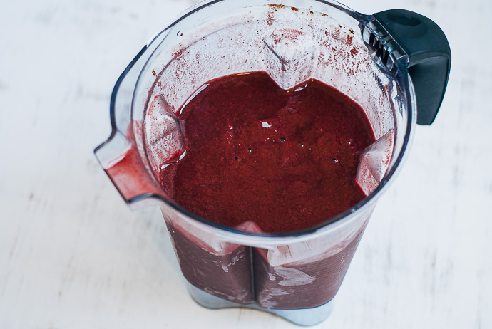 Blueberry Chocolate Smoothies