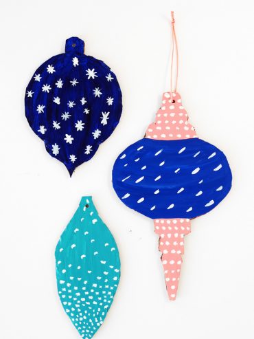 DIY Cardboard Ornaments