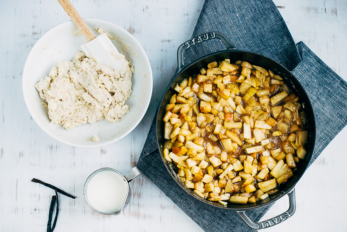 Apple Vanilla Cobbler