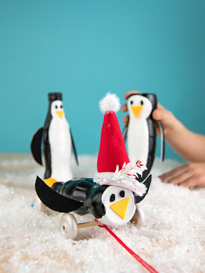 Pull-Along Penguins