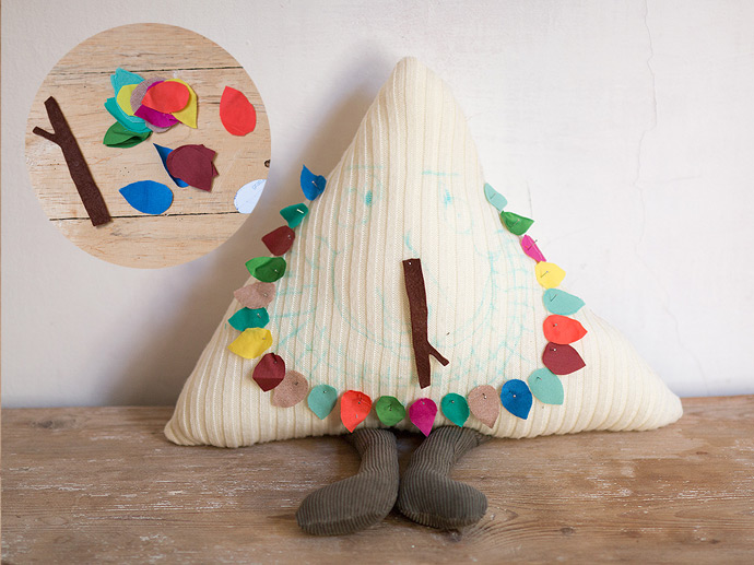 Christmas Countdown Tree Pillow