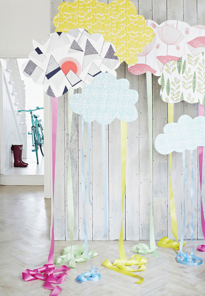 Clouds on Balloons, image by photographer Jon Day via Decor8.