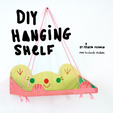 DIY Hanging Shoebox Shelf