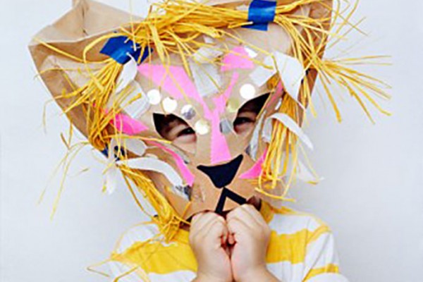 DIY Lion Carnival Mask for Kids