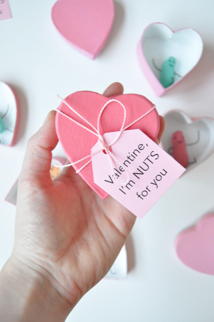 DIY Peanut Valentines