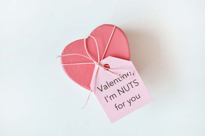 DIY Peanut Valentines