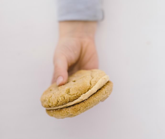 Peanut Butter Sandwich Cookies