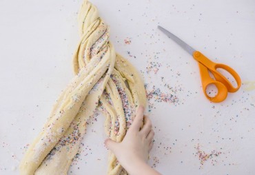 Braided Sprinkle Bread