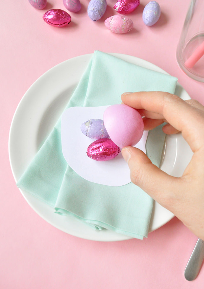 DIY Sunny-Side Up Easter Eggs