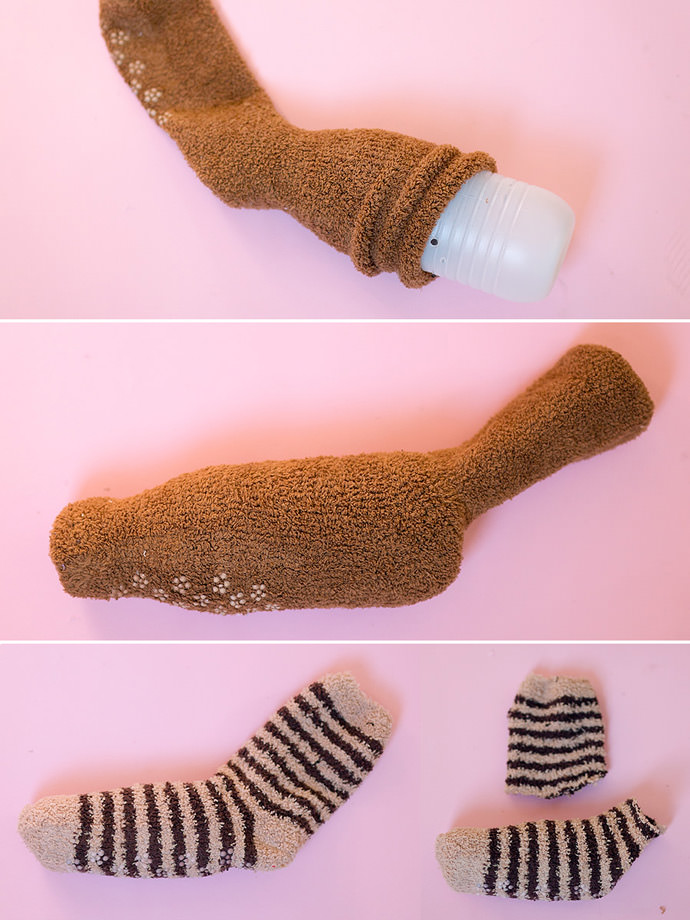 DIY Springtime Sock Sparrows