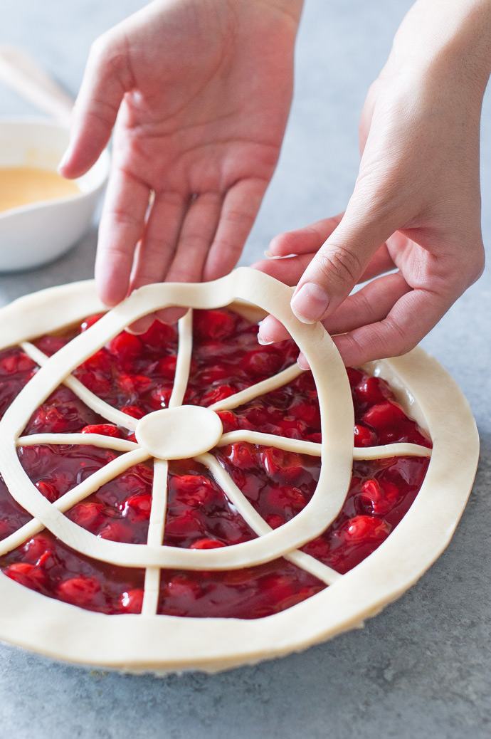 Ferris Wheel Pie Crust Tutorial