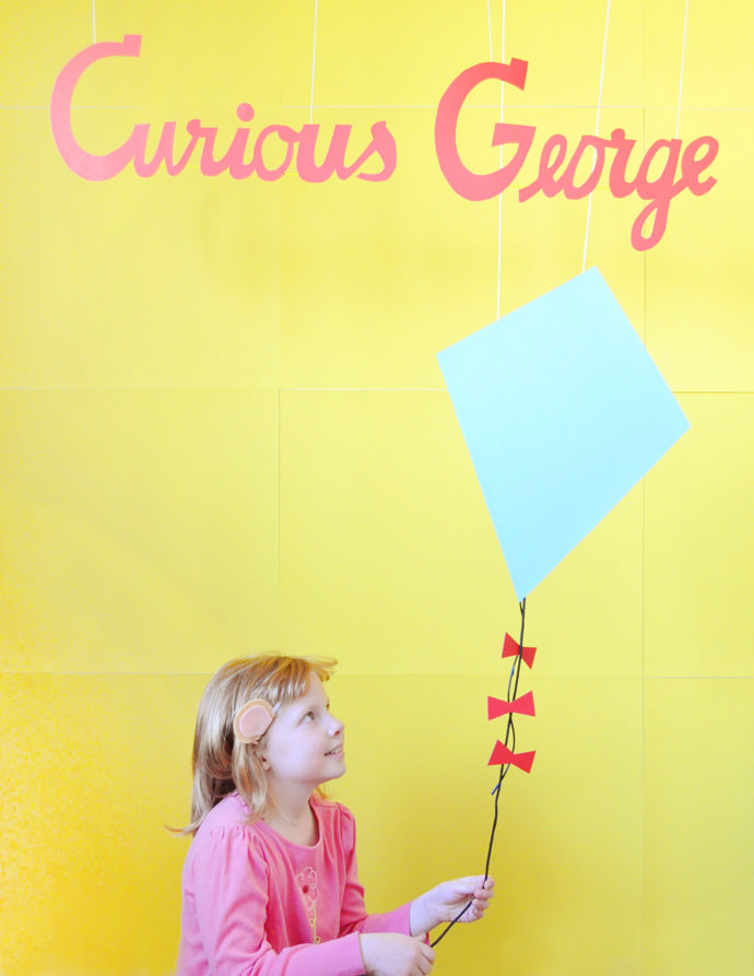 Recreate Your Favorite Curious George Covers Using DIY Monkey Ears!