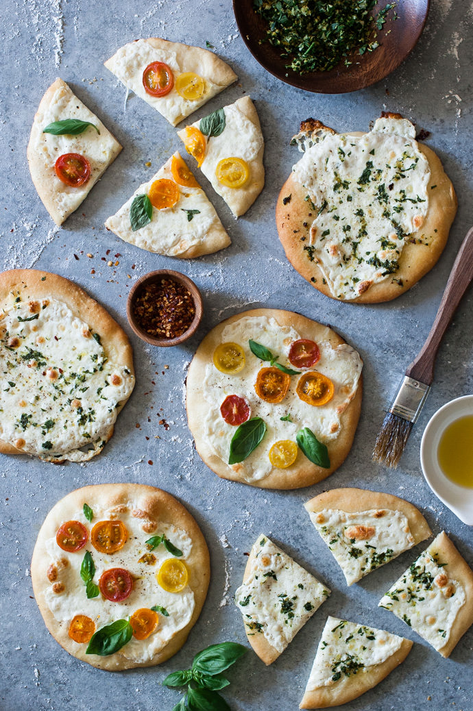 Recipe: Mini Garden Pizzas
