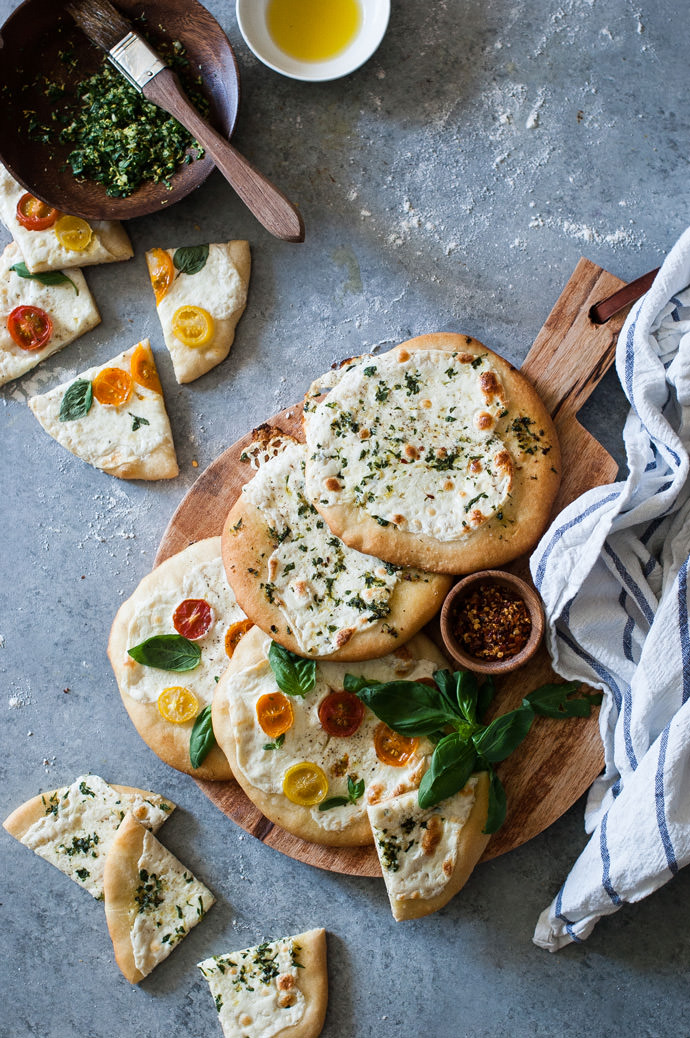 Recipe: Mini Garden Pizzas