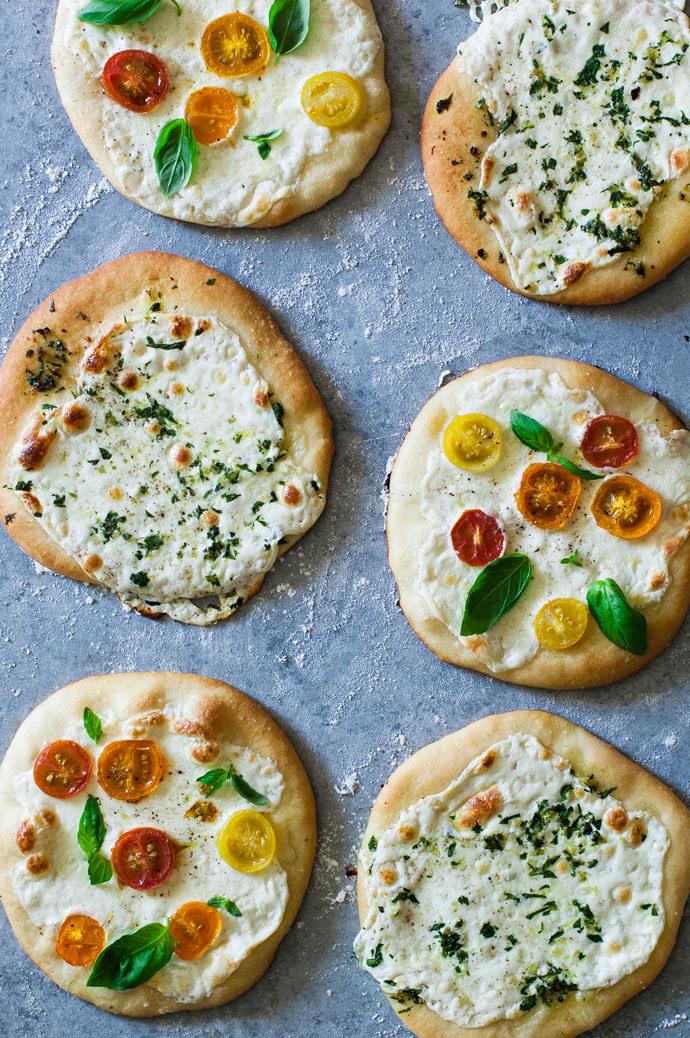 Recipe: Mini Garden Pizzas