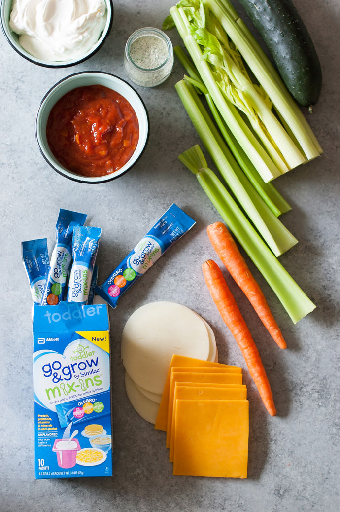 Veggie Cheese Teepees with Ranchero Dip 