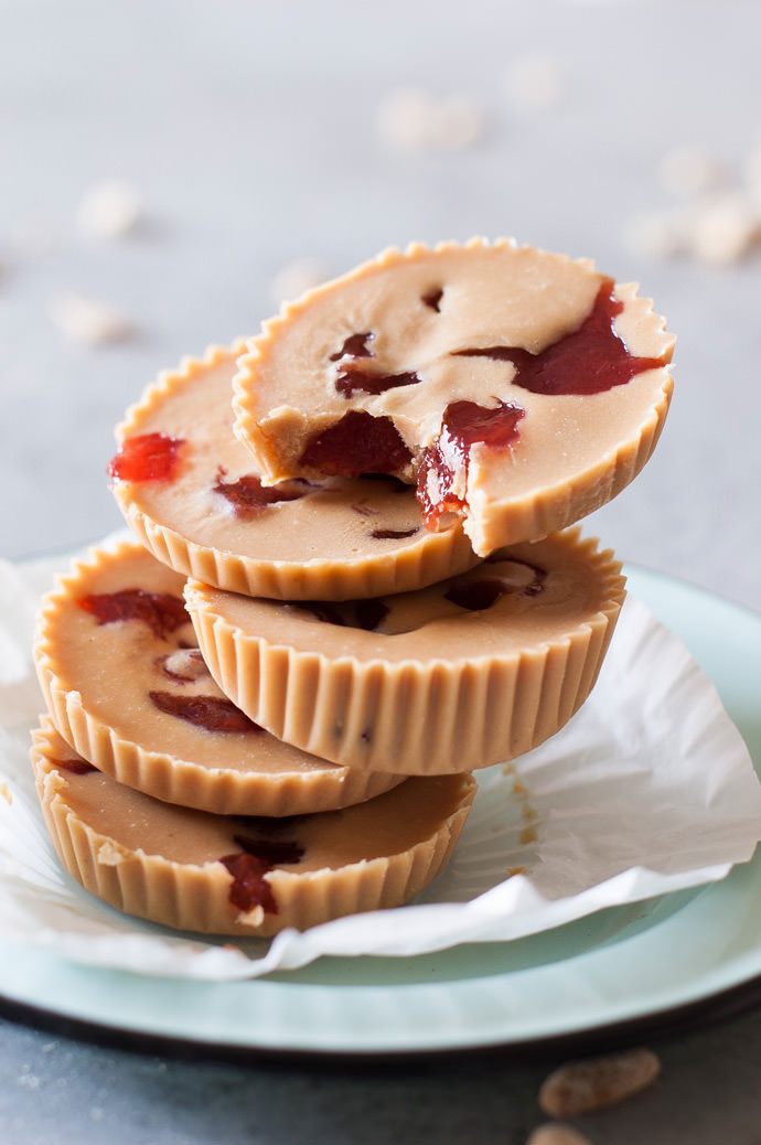 Homemade Peanut Butter and Jelly Cups Recipe