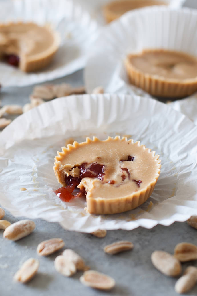 Homemade Peanut Butter and Jelly Cups Recipe