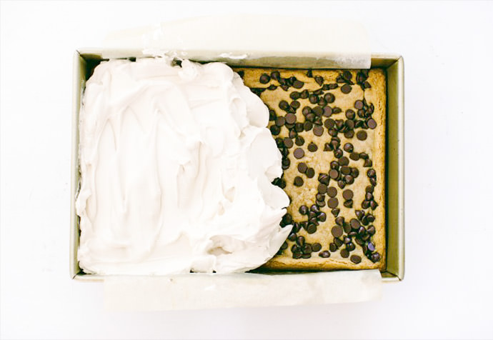 Chocolate Chip Meringue Bars Recipe