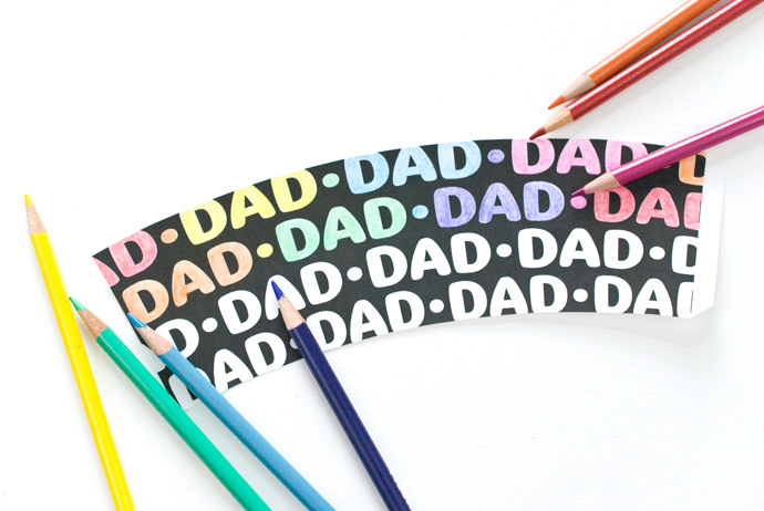 Father's Day Printable Coffee Sleeves