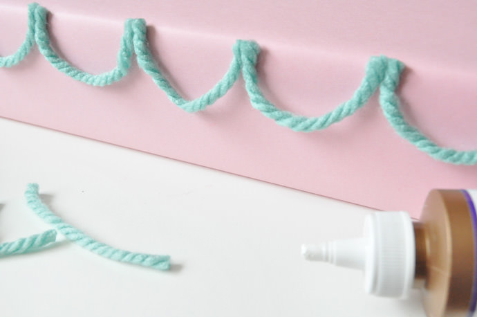 DIY Birthday Cake Gift Wrap